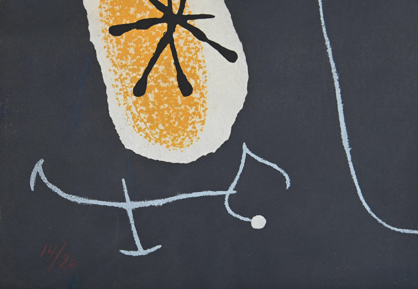 Joan Miró, Le Lèzard Aux Plumes Dor, Original Lithograph, 1971