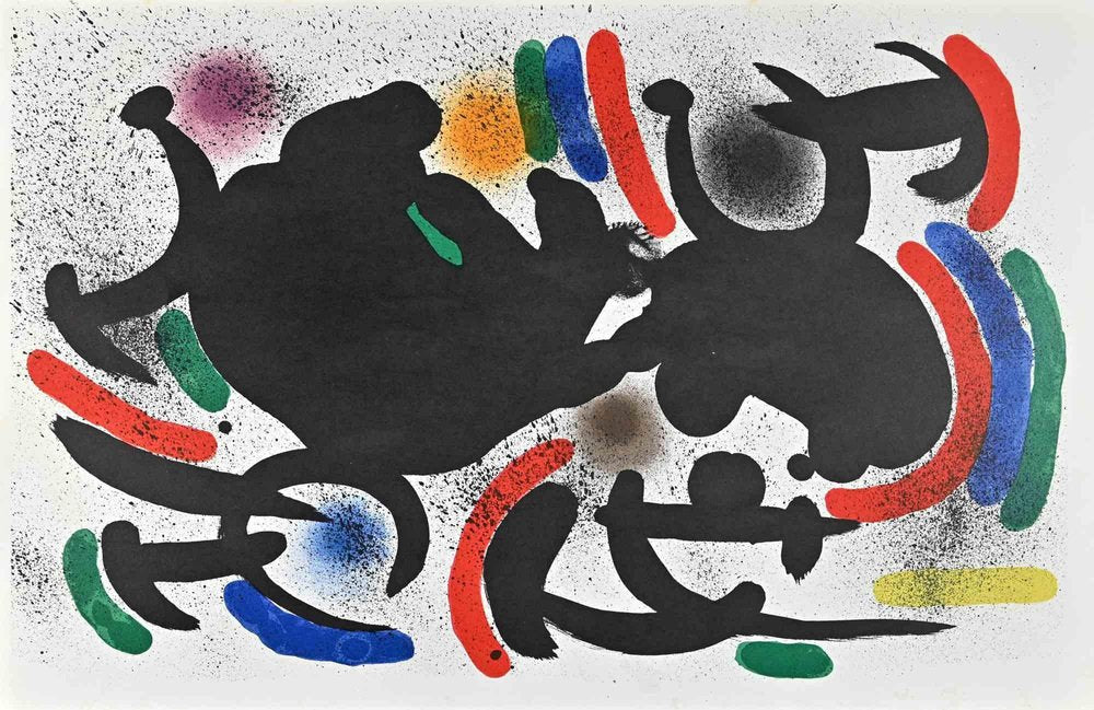 Joan Miró, Lithographe I, Plate VII, Lithograph, 1972