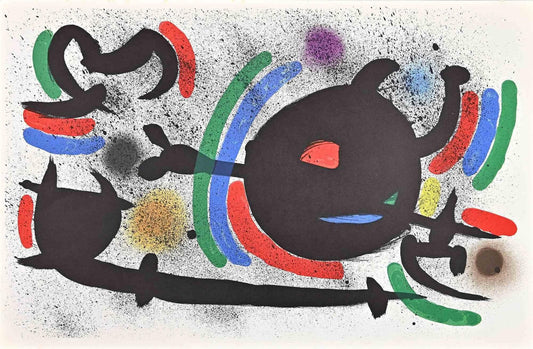 Joan Miró, Lithographe I: Plate X, Lithograph, 1972