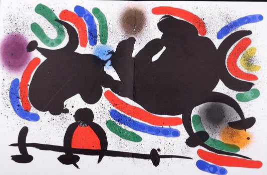 Joan Miró, Lithographie IV, 1972, Original Lithograph