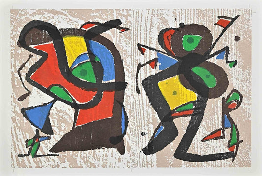 Joan Miró, Maravillas con Variaciones Acrosticas, Lithograph, 1975