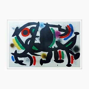 Joan Miro, Original Composition VIII, 1972, Original Lithograph-KHH-1743903