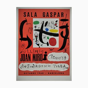 Joan Miro, Sala Gaspar: Essences of the Earth, 1968, Lithograph, Framed-NKY-1650687