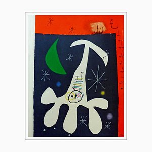 Joan Miro, Solar Bird, Lunar Bird and Spark, 1967, Stencil-KHH-1743888