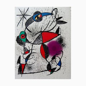 Joan Miro, Springing From Limestone, Original Lithograph-KHH-1274736