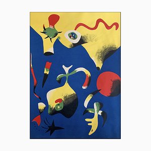 Joan Miro, Summer, 1938, Lithograph-KHH-1203120