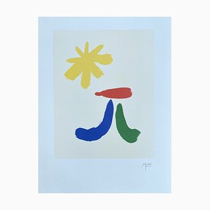 Joan Miro, Surrealist Composition, 1970s, Lithograph-NRC-1389924