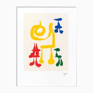 Joan Miro, Surrealist Composition II: Parler Seul, 1970s, Lithograph on Rivoli Paper-NRC-1723640