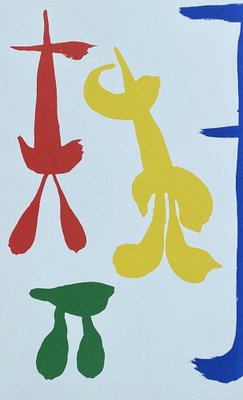 Joan Miro, Surrealist Play, 1970s, Lithograph-NRC-1389931