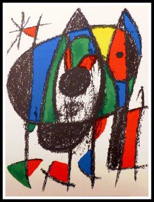 Joan Miro, The Stray Cat, 1975, Original Lithograph-KHH-1743892