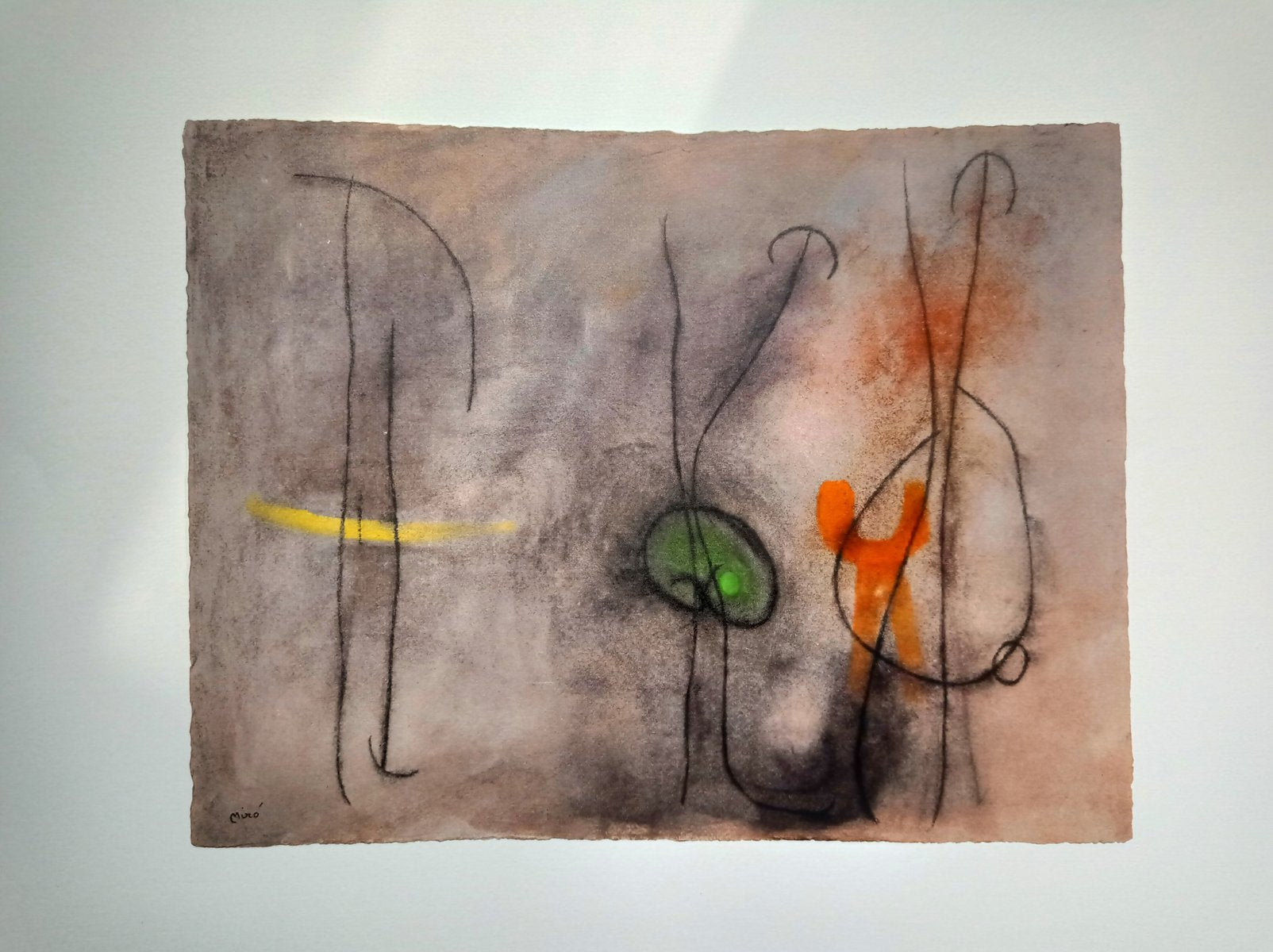 Joan Miro, Trois Femmes, 1987, Lithograph