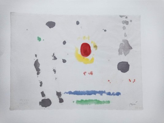 Joan Miro, Untitled, 1966, Lithograph-NRC-1389867