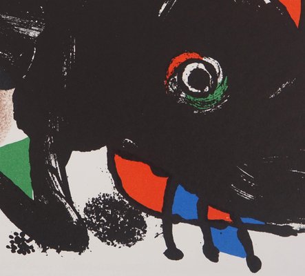 Joan Miro, Wild Animal, 1976, Original Lithograph-KHH-1301157