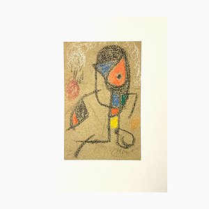 Joan Miro, Woman, 1980s, Lithograph-NRC-1448689