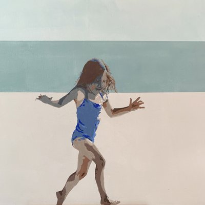 Joanna Woyda, Running, 2023, Acrylic on Canvas-XHG-1735984