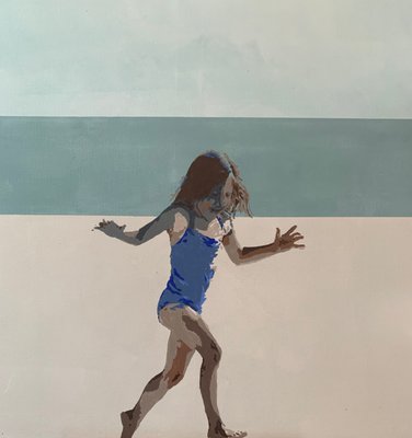 Joanna Woyda, Running, 2023, Acrylic on Canvas-XHG-1735984