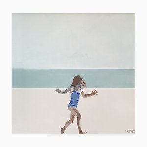 Joanna Woyda, Running, 2023, Acrylic on Canvas-XHG-1735984