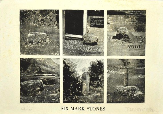 Joe Tilson, Six Mark Stones, Etching on Paper, 1976-ZCI-907354