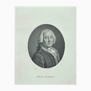 John Hall, Portrait of Count Stadion, Original Etching, 1810-ZCI-1164195