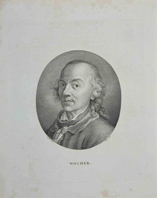 John Hall, Portrait of Wocher, Etching, 1810-ZCI-1011226