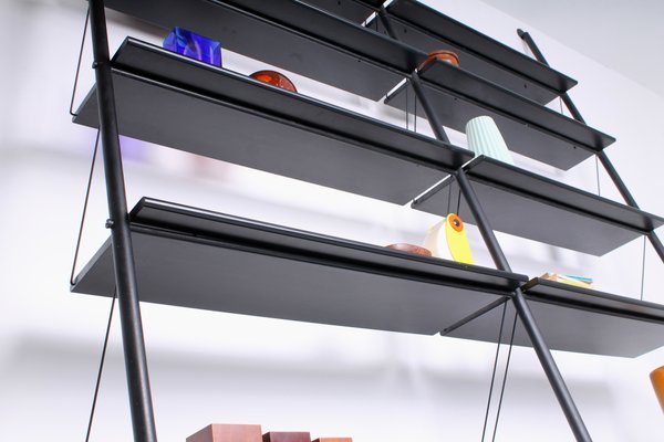 John Ild Black Shelving System by Philippe Starck for Disform, 1970s-XT-1358090