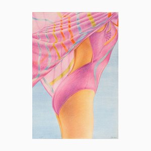 John Kacere, Purple Swimmer, Barcelona Olympics Poster-FMZ-891178