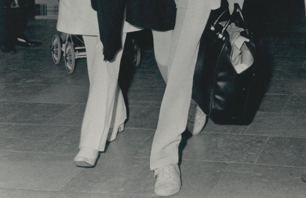 John Lennon and Yoko Ono, 1970s, Black and White Photograph-DYV-1310173