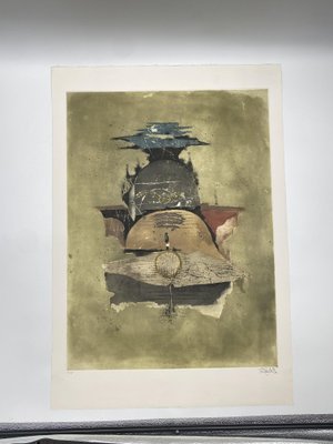 Johnny Friedländer, L'Ete de la Saint-Martin, 1983, Color Etching-CZ-1822940