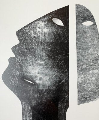 Jolanta Johnsson, Double Faces 2, 1998, Print on Paper-XHG-1079647