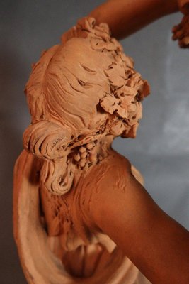 Jonchery, Classical Figure, 1900s, Terracotta Sculpture-WSV-1328457