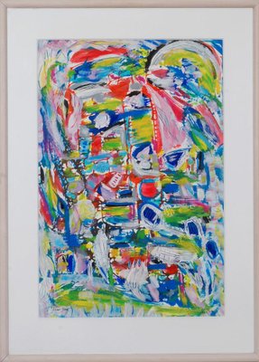 Jørgen Nash, New York, 1990s, Acrylic on Paper-MTD-1399950