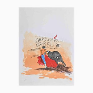 Josè Guevara, Bullfight, Original Lithograph, 1971-ZCI-1283815