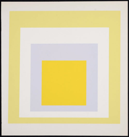 Josef Albers, Homage to the Square, 1971, Silkscreen