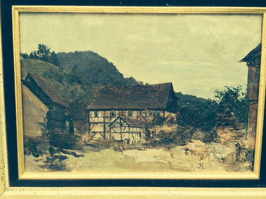 Josef Kleinsassen Rummelaacher, Rhon Fulda Milseburg, 1897, Oil on Canvas