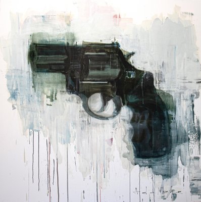 Joseph Adolphe, Revolver, 2020, Oil on Canvas-CHG-2031030