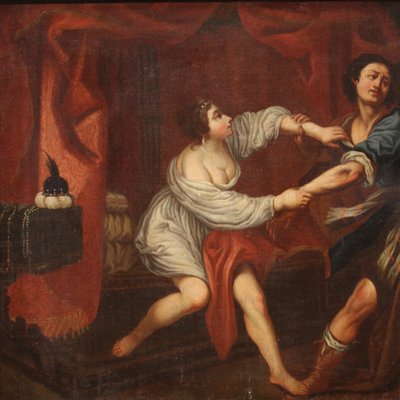 Joseph and and Potiphar's Wife, 1750, Oil on Canvas-RP-1819883