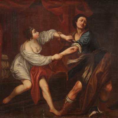 Joseph and and Potiphar's Wife, 1750, Oil on Canvas-RP-1819883