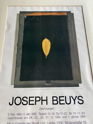 Joseph Beuys, Zeichnungen: Neue Galerie Der Stadt Linz Exhibition Poster, 20th Century-JO-1425392