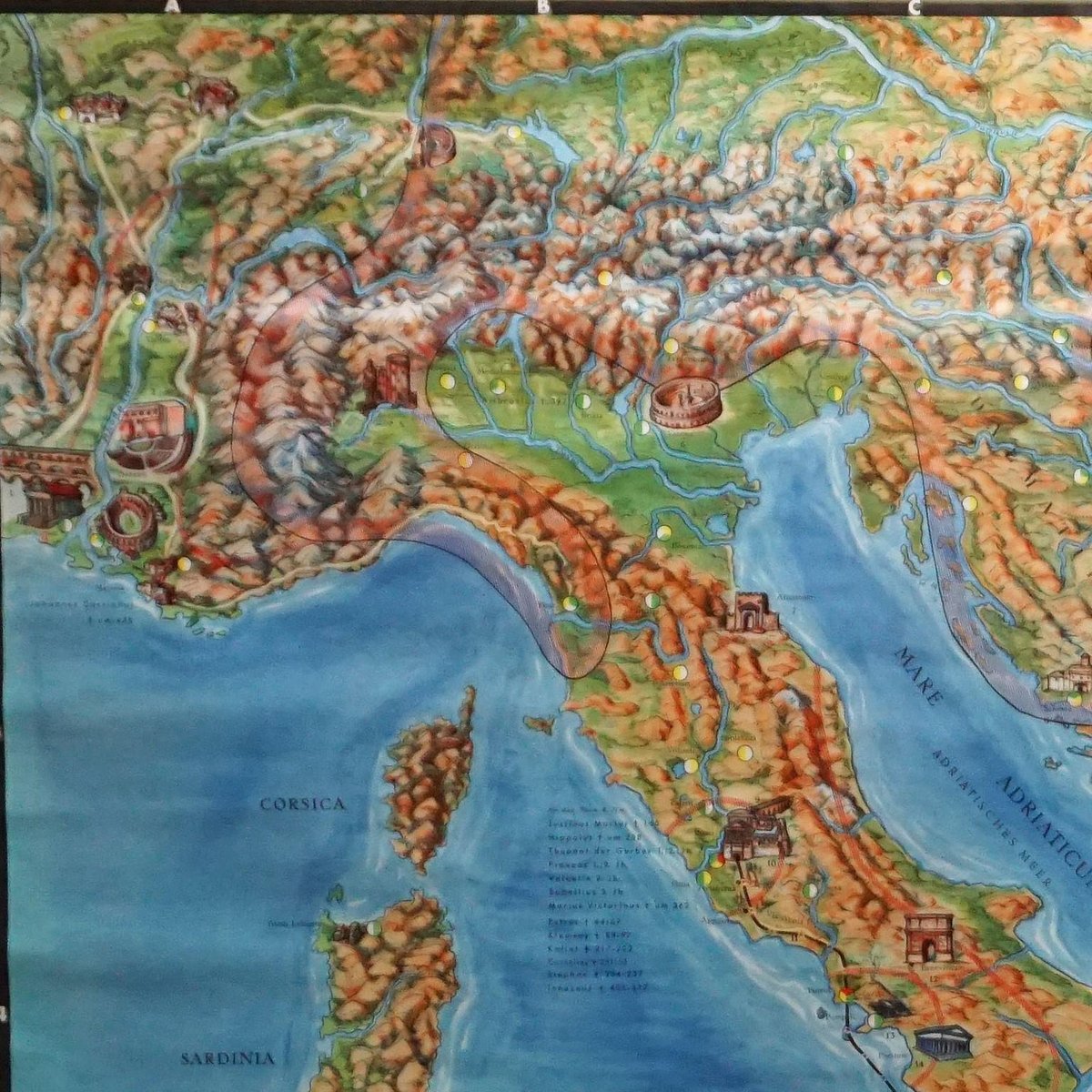 Journey of Apostle Paul Rollable Map Wall Chart