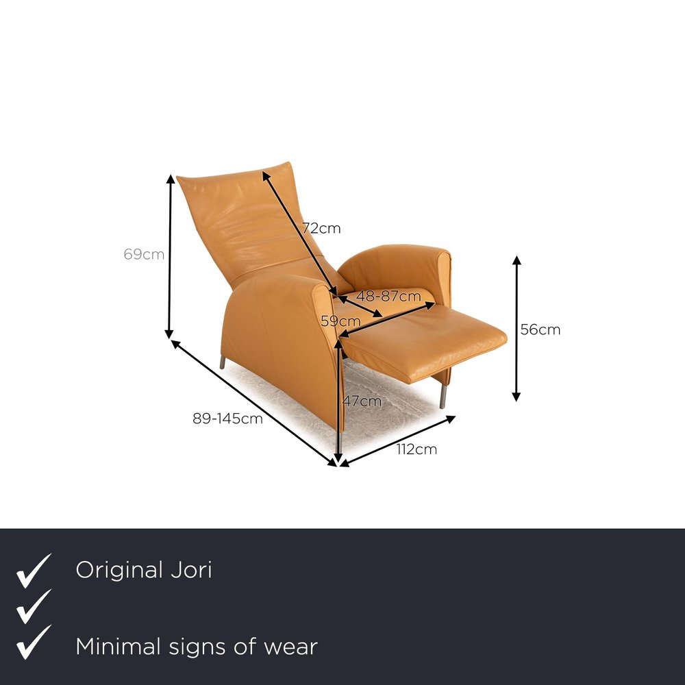 JR 3490 Leather Chair from Jori