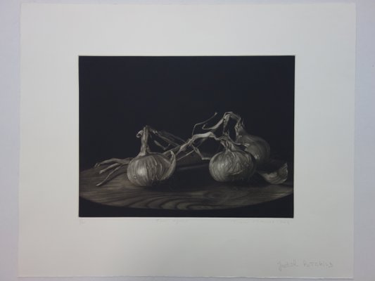 Judith ROTCHILD - Trois oignons, gravure originale signée-KHH-543500