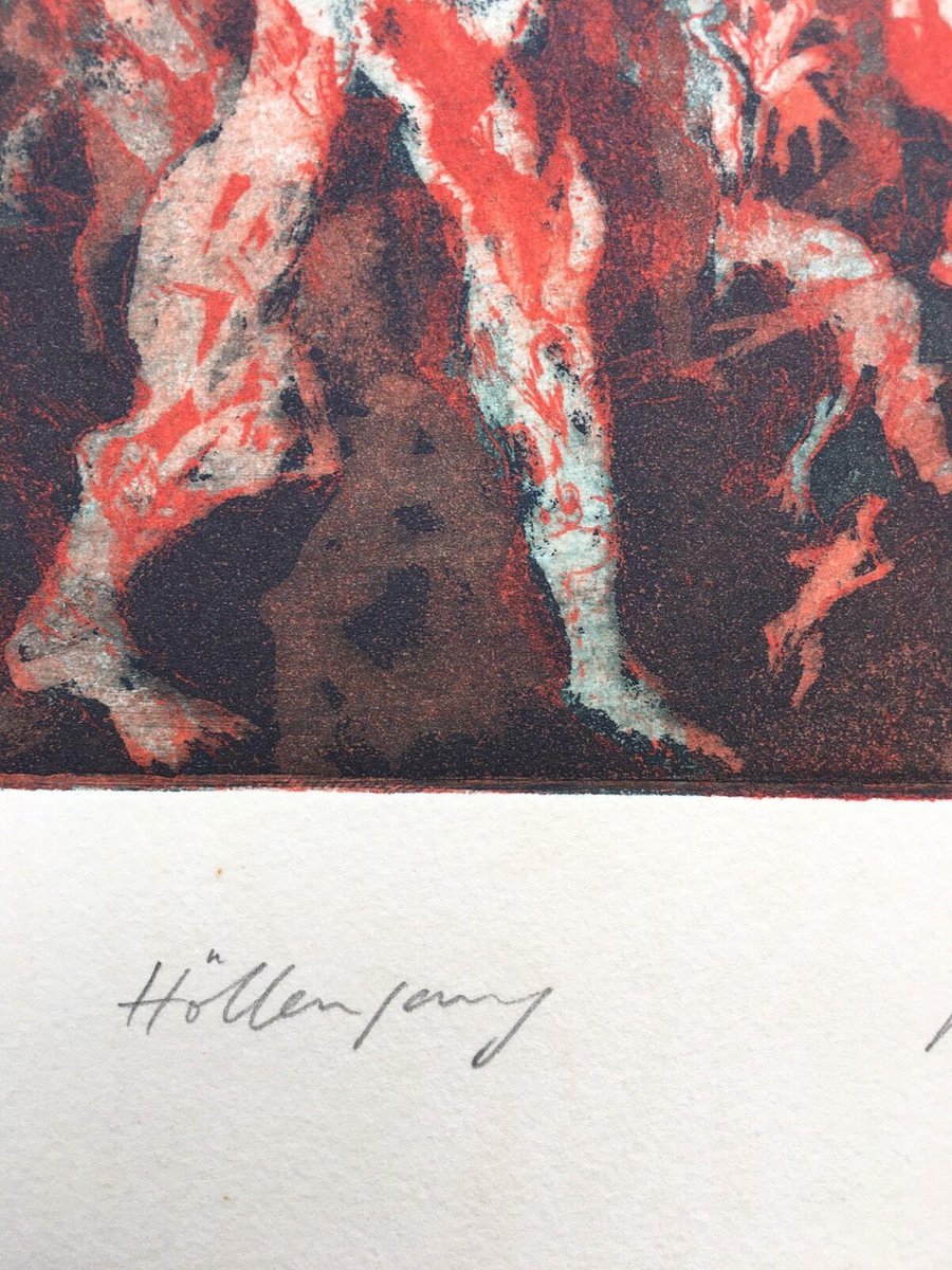 Jürgen Kolb, 1966, Color Etching