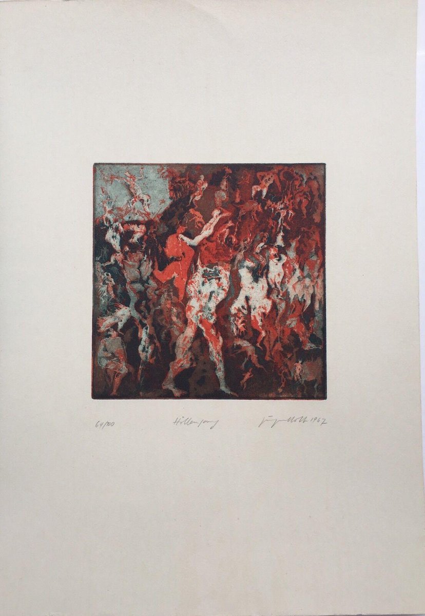 Jürgen Kolb, 1966, Color Etching