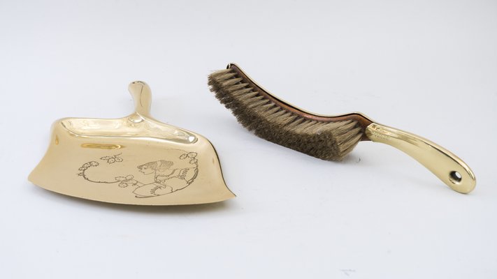 Jugendstil Broom and Shovel Set, 1908-SPD-812076