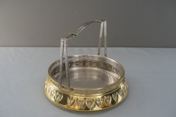 Jugendstil Centerpiece with Original Glass, 1908-SPD-673933