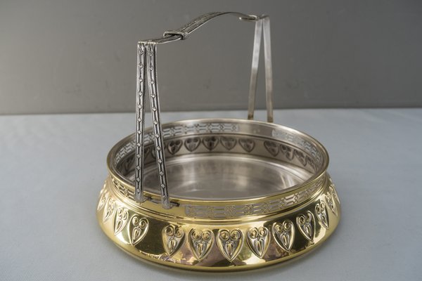 Jugendstil Centerpiece with Original Glass, 1908-SPD-673933