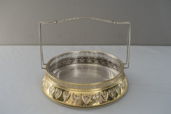 Jugendstil Centerpiece with Original Glass, 1908-SPD-673933