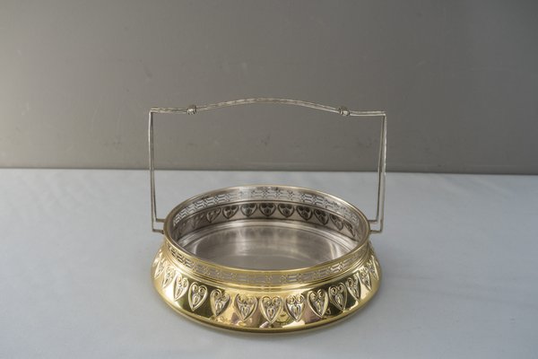 Jugendstil Centerpiece with Original Glass, 1908-SPD-673933