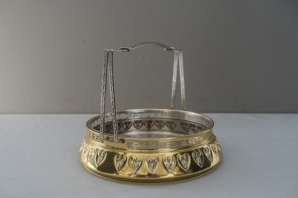 Jugendstil Centerpiece with Original Glass, 1908-SPD-673933