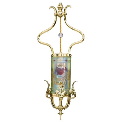 Jugendstil Pendant Lamp, Vienna, 1900s,-SPD-1001844